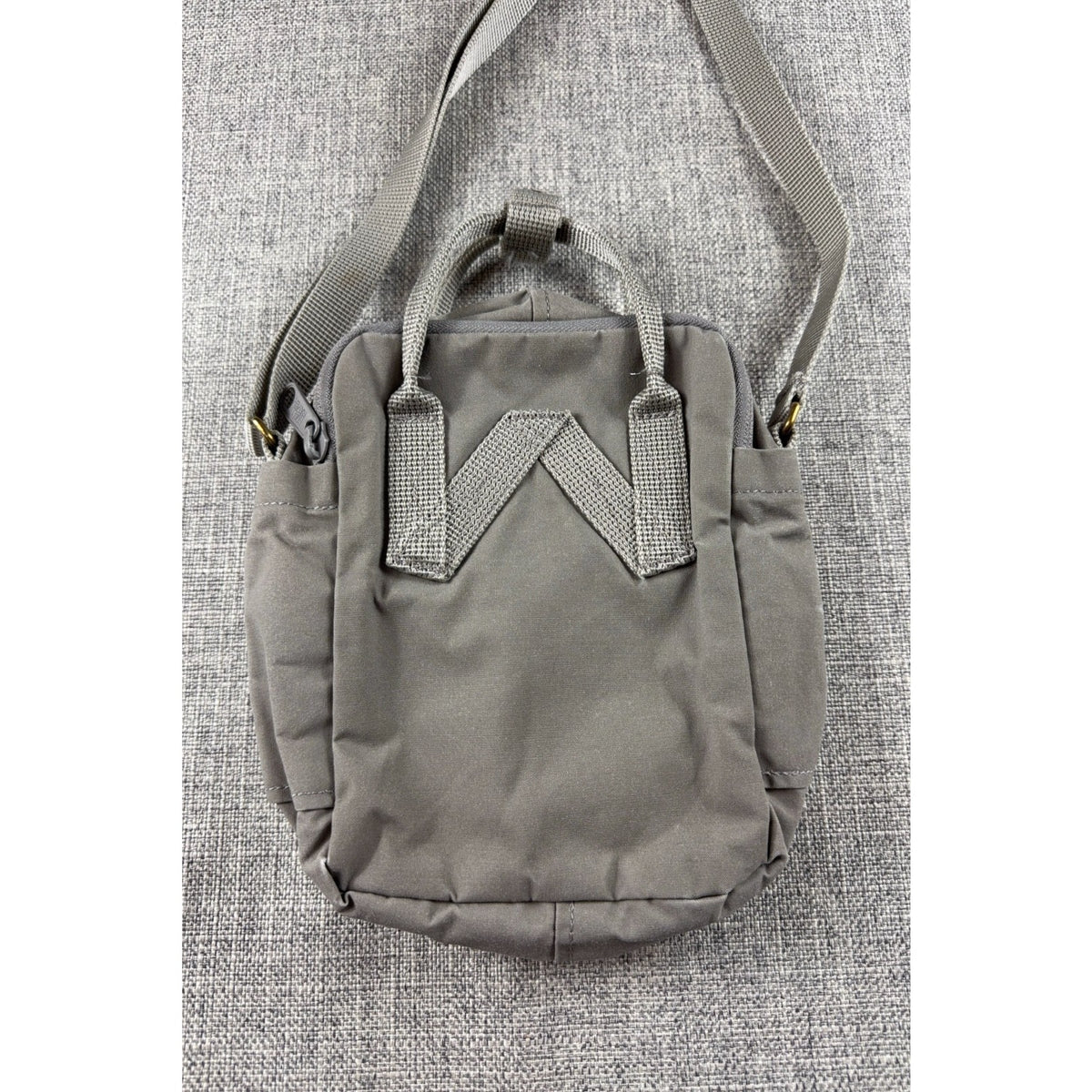 Fjallraven Kanken Sling Bag 23797 Fog Gray Crossbody Mini Backpack Purse