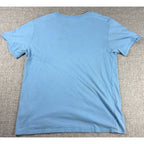 Manchester City Nike Tee Mens Medium Blue Soccer Football Pocket Shirt