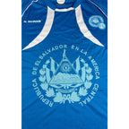 El Salvador La Selecta Soccer Jersey Peña Size M Blue FES Futbol Supporter Shirt