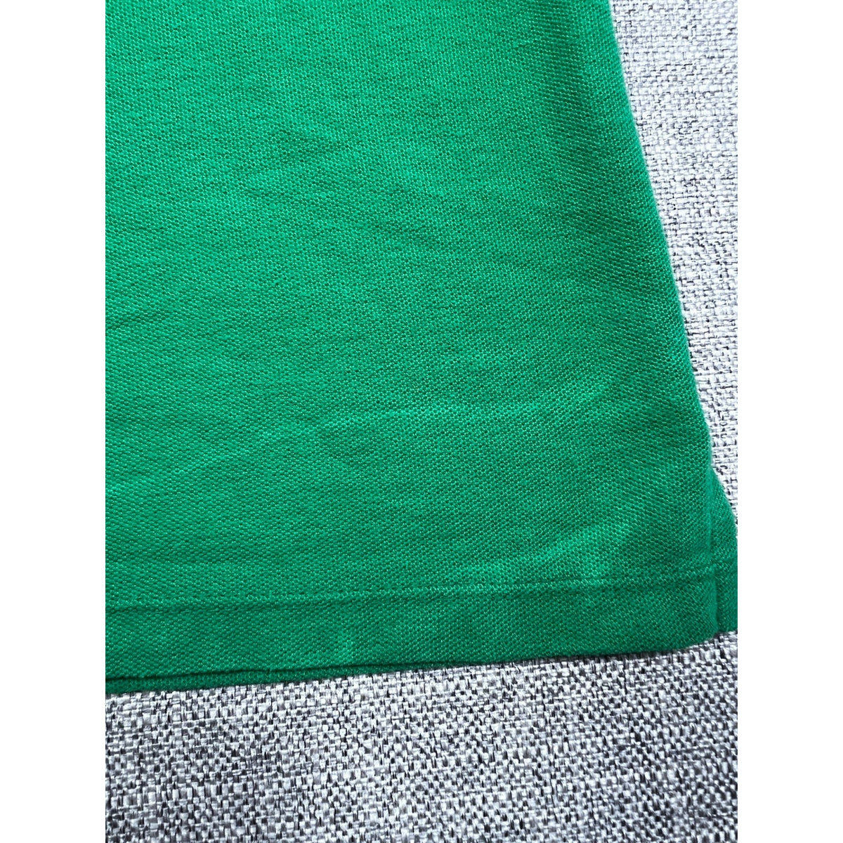 BOSS Hugo Boss Men's Green Colorblock Stripe Pique Polo Shirt 20in Chest