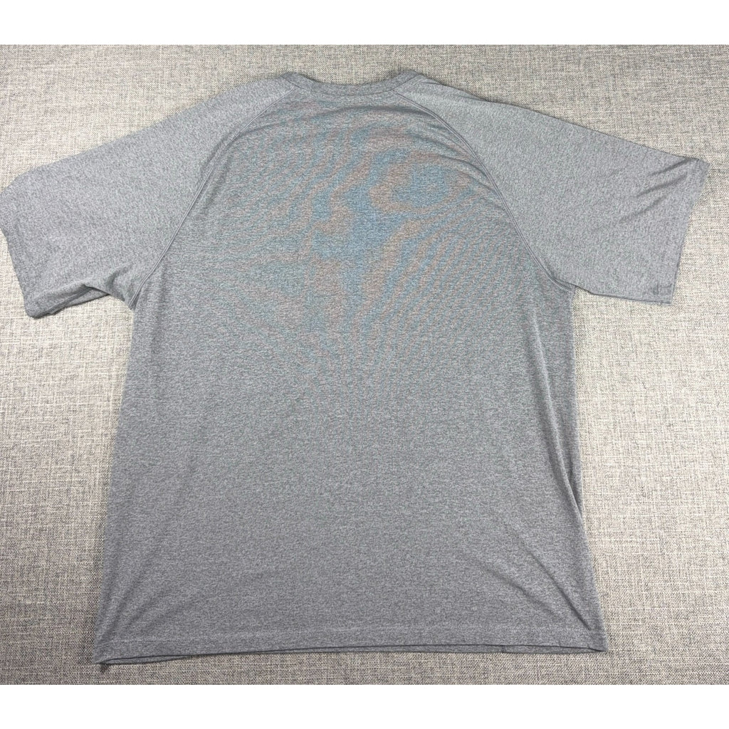 Adidas Notre Dame Fighting Irish Shirt Mens XL Gray ClimaLite Champion NCAA