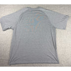 Adidas Notre Dame Fighting Irish Shirt Mens XL Gray ClimaLite Champion NCAA
