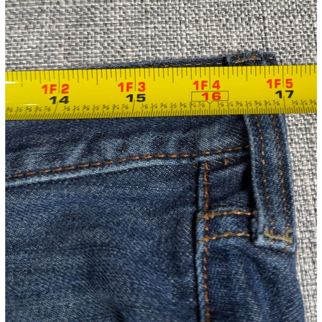 Bullhead Denim Co Jeans Mens 32x32 Skinny Dark Wash Blue Stretch PacSun Denim C