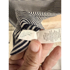 Banana Republic Striped Dress Women XS Navy White 3/4 Sleeve Nautical Stretch