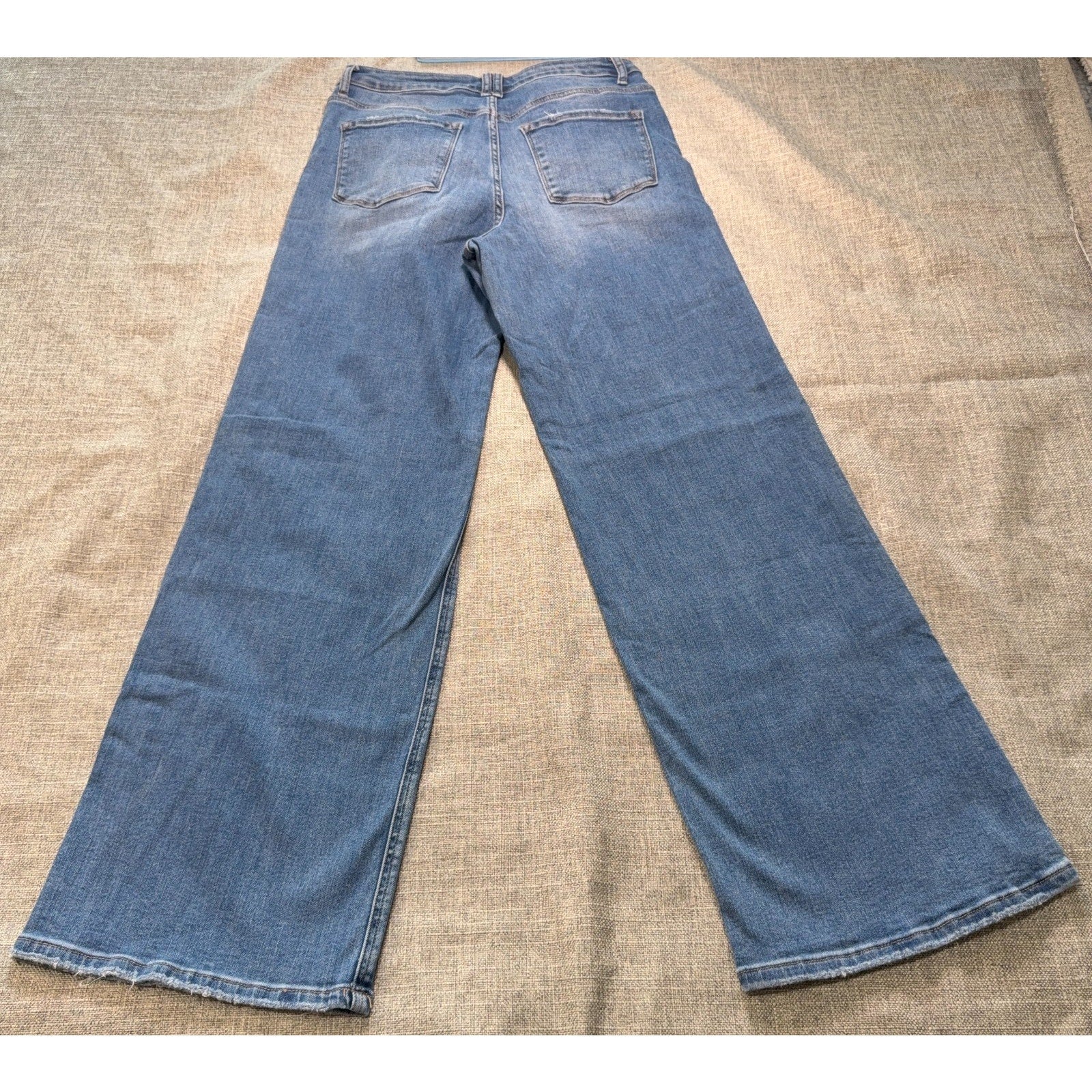 Vervet Righteously T6030 Wide Leg Jeans Women’s 29 High Rise Medium Wash