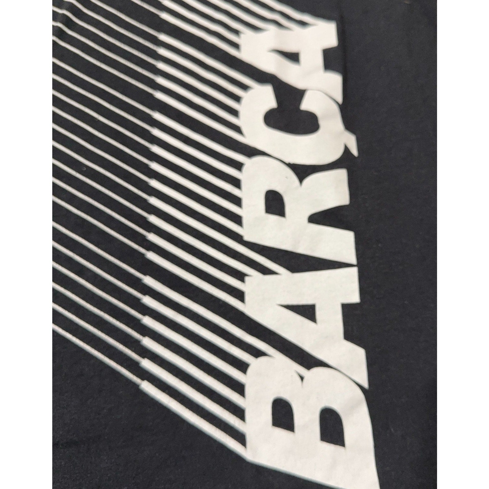 FC Barcelona Long Sleeve Shirt Men's M Black Barca Graphic Soccer FCB Flawed