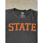 '47 Oklahoma State Cowboys Long Sleeve Shirt Men's XXL Black OSU NCAA