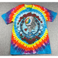 Liquid Blue Grateful Dead T Shirt Mens M Tie Dye Bertha Skull Roses Steal Face