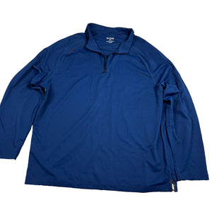 Rhone Session 1/4 Zip Pullover Mens XXL Blue Performance Golf Stretch