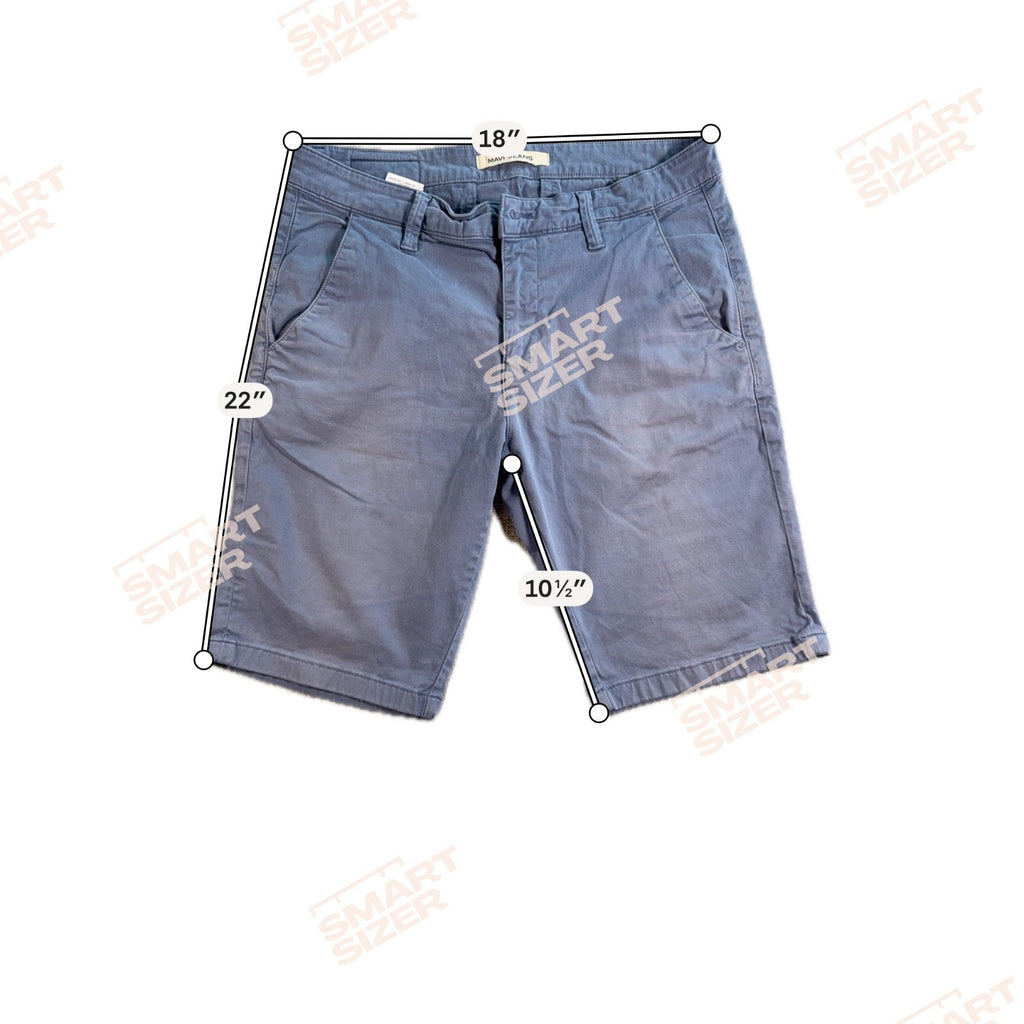 Mavi Jacob Men’s Shorts Lot 2 Pair Size 34 Blue Stretch Chino Cotton Casual