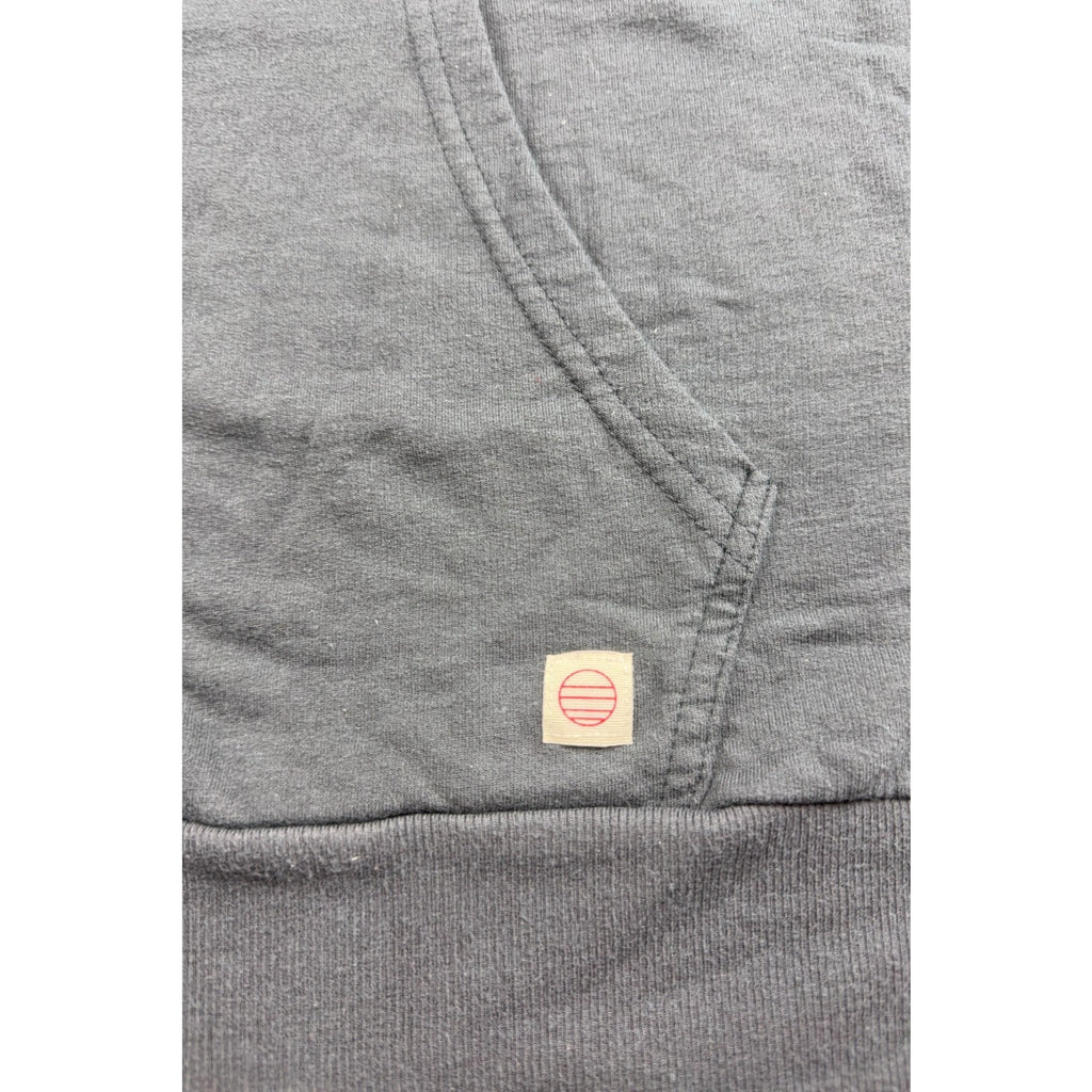 Marine Layer Pershing X BNY Mellon Hoodie Men XXL Gray Full Zip Sweatshirt