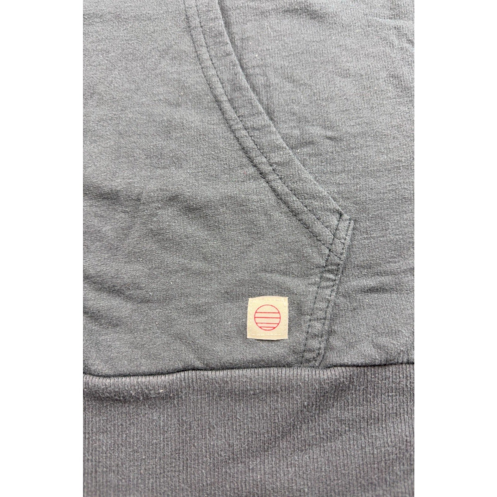 Marine Layer Pershing X BNY Mellon Hoodie Men XXL Gray Full Zip Sweatshirt