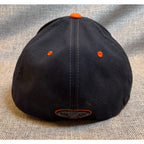 Auburn Tigers Zephyr XL Stretch Fit Hat Black Orange NCAA College Cap