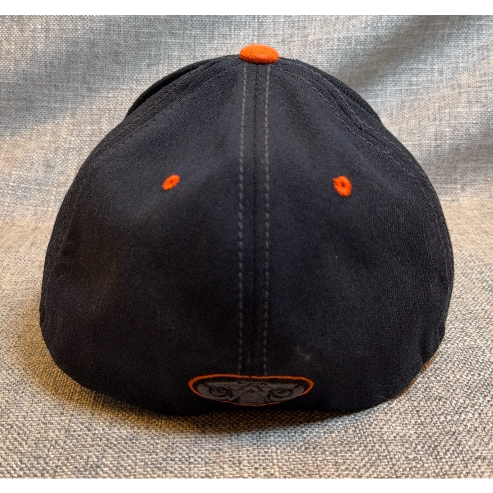 Auburn Tigers Zephyr XL Stretch Fit Hat Black Orange NCAA College Cap