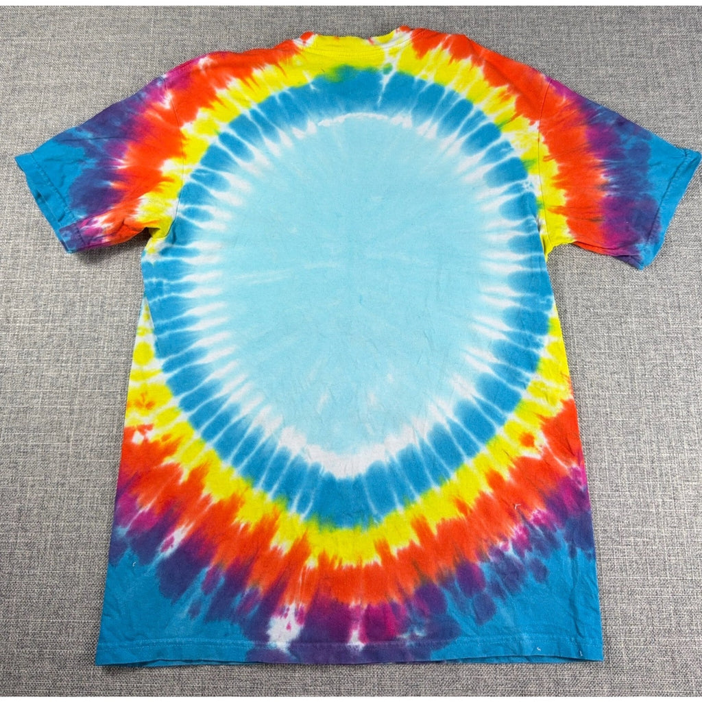 Liquid Blue Grateful Dead T Shirt Mens M Tie Dye Bertha Skull Roses Steal Face