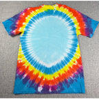 Liquid Blue Grateful Dead T Shirt Mens M Tie Dye Bertha Skull Roses Steal Face