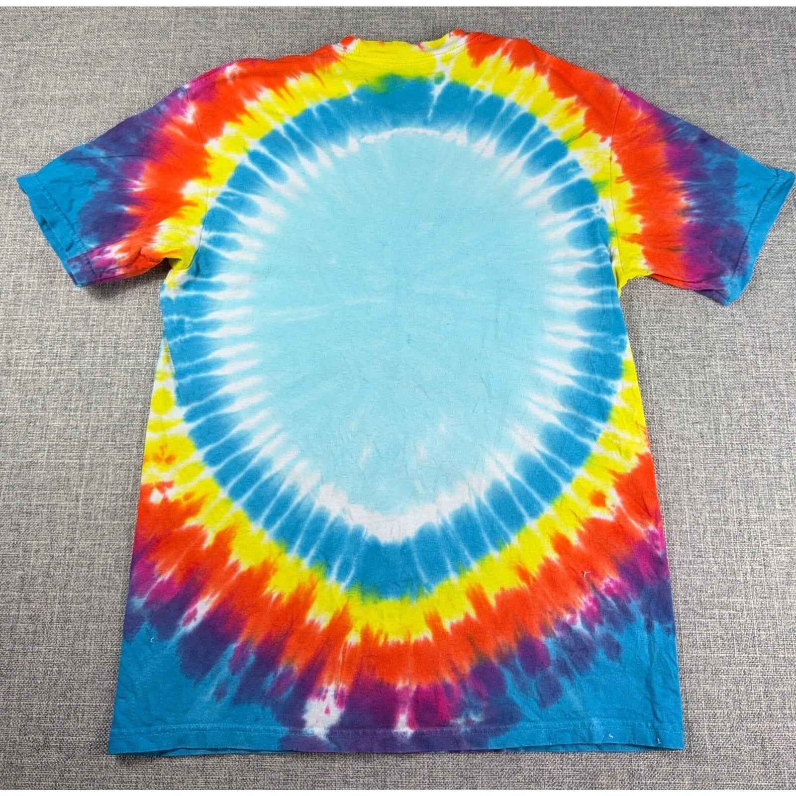 Liquid Blue Grateful Dead T Shirt Mens M Tie Dye Bertha Skull Roses Steal Face