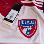 NWT FC Dallas Adidas Jersey Men’s Small MLS AdvoCare Climalite Soccer Shirt Red