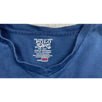 Polo Ralph Lauren T Shirt Mens M Navy Blue V Neck Red Pony Cotton Tee