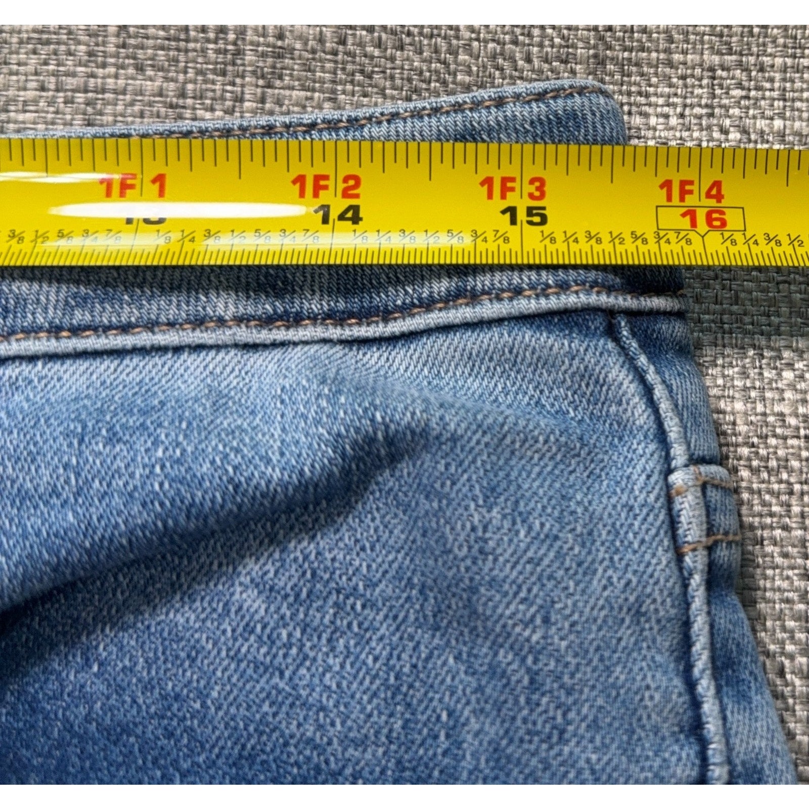Vervet Righteously T6030 Wide Leg Jeans Women’s 29 High Rise Medium Wash