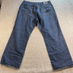 ENYCE Jeans Mens 40 Baggy Wide Leg Dark Wash Y2K Hip Hop Streetwear Denim
