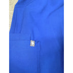 FIGS Kade Cargo Scrub Pants Women XL Petite Royal Blue Straight Leg 1000219