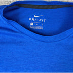 Nike Boise State Broncos Dri-FIT Shirt Mens M Blue NCAA Football Swoosh