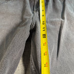 Kikwear Rushmore Jeans Mens 33x30 Gray Baggy Wide Leg Y2K Rave Skater Denim