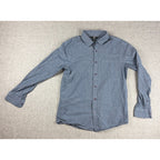 Vision Street Wear Chambray Button Up Shirt Womens S Blue Skate Streetwear