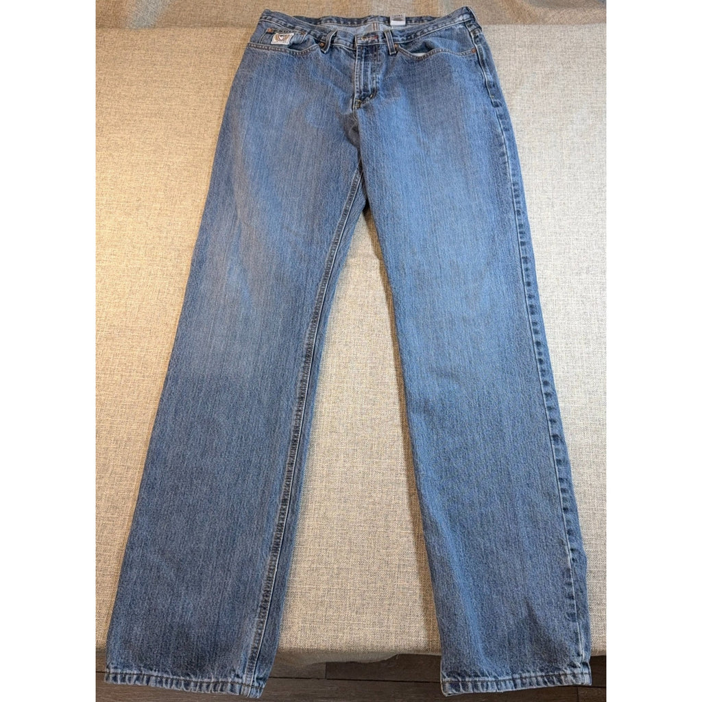 Cinch MB92834013 Jeans Mens 36x40 Actual 37x38 Western Cowboy White Label