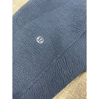 lululemon Mens Large Textured Snap Neck Pullover Jacket Navy Zip Pockets