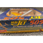 1970 Victor Stanzel Mini Jet 505 ZOOM Jet Propelled Airliner Toy Plane Boxed