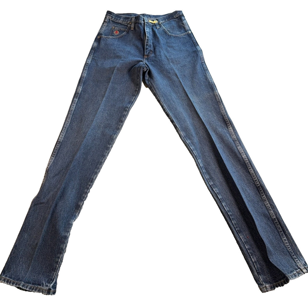 Wrangler Twenty X Jeans Mens 31x38 Blue Denim Western Cowboy 20X Slim Long