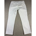 WHBM Skimmer Pants Womens 8 Blush Pink Cargo Skinny Ankle Zip Utility