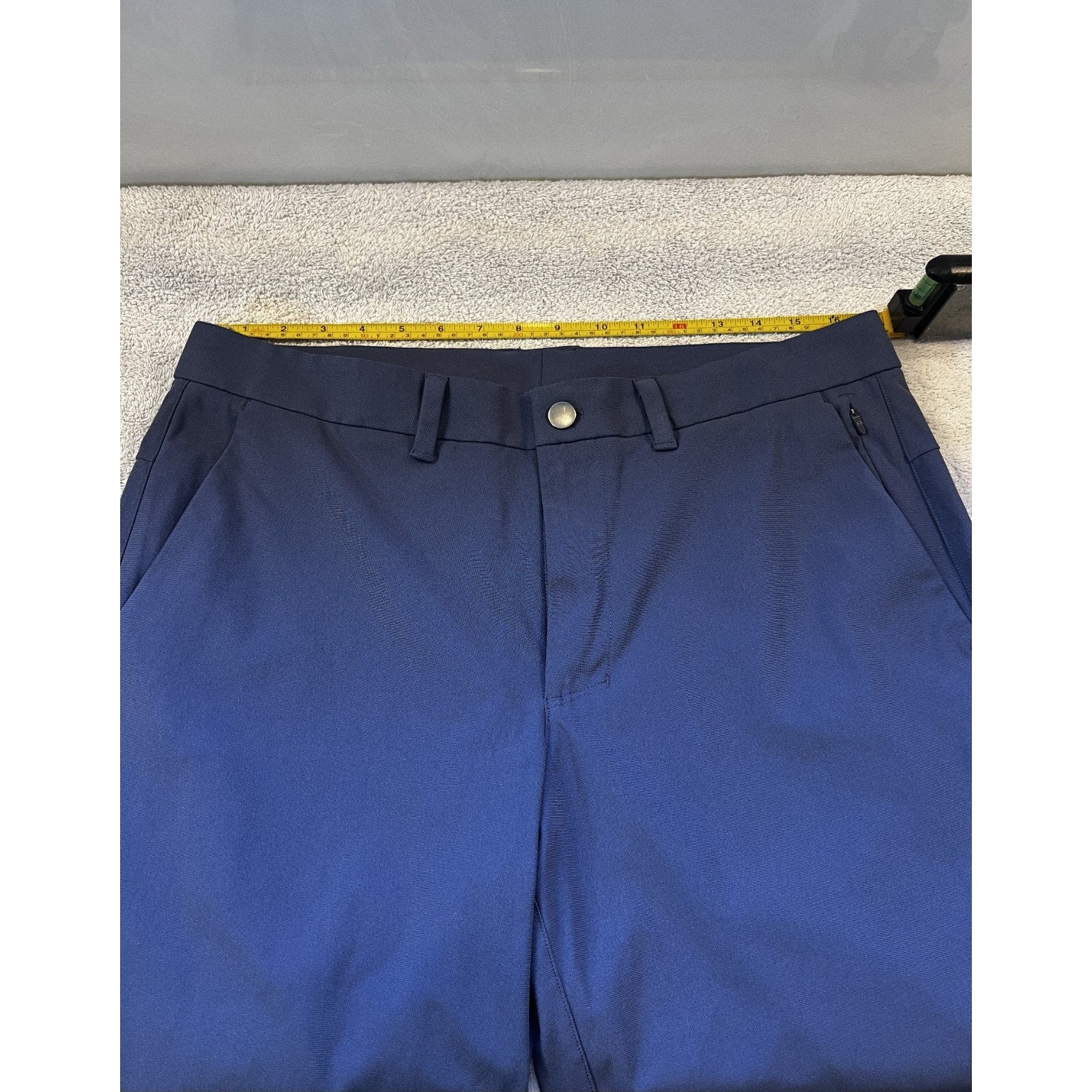 CRZ YOGA Men’s Golf Pants 33W Navy Stretch Performance Athletic Casual Pants