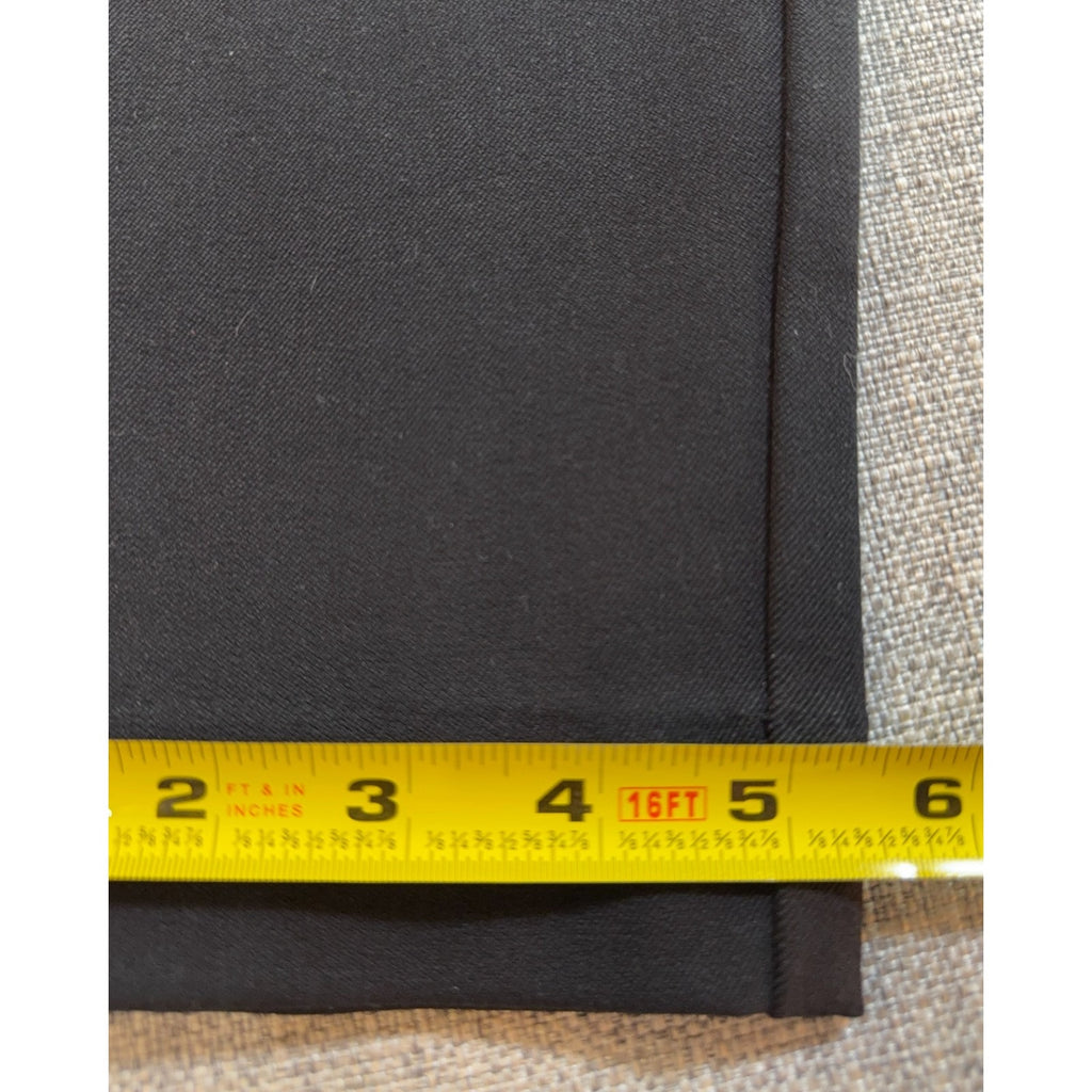 NWT Ann Taylor The Chelsea Skinny Ankle Pants Black Size 8 Bi Stretch Zip Hem