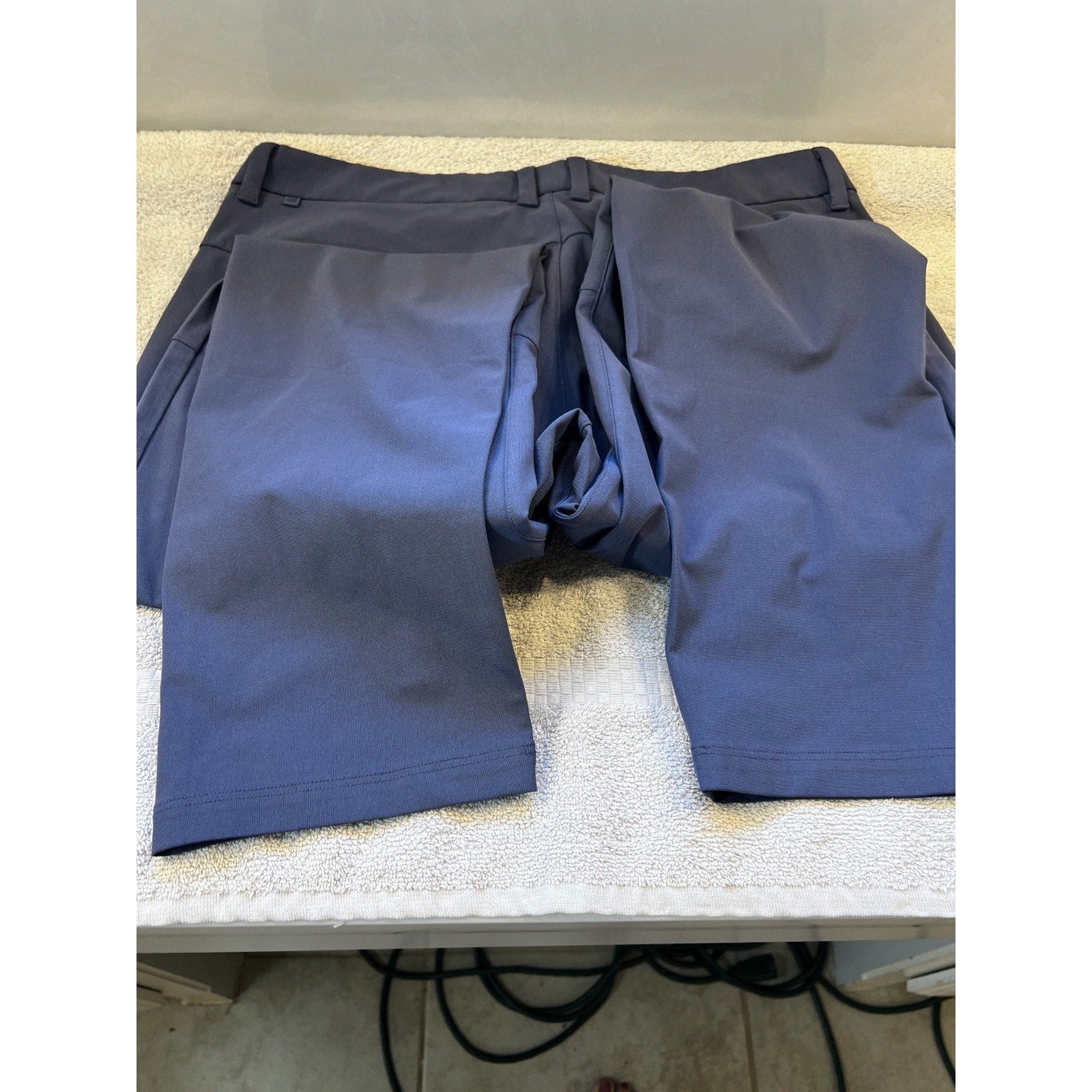 CRZ YOGA Men’s Golf Pants 33W Navy Stretch Performance Athletic Casual Pants