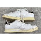 adidas Stan Smith White Zebra Women’s 6 Leather Sneakers B26590 Animal Print