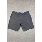 Banana Republic Mens Shorts Lot of 3 Charcoal Gray Linen Textured Blue 33W