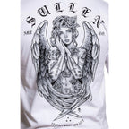 Sullen Dream Angel T-Shirt Men's Large White Tattoo Art Graphic NWT