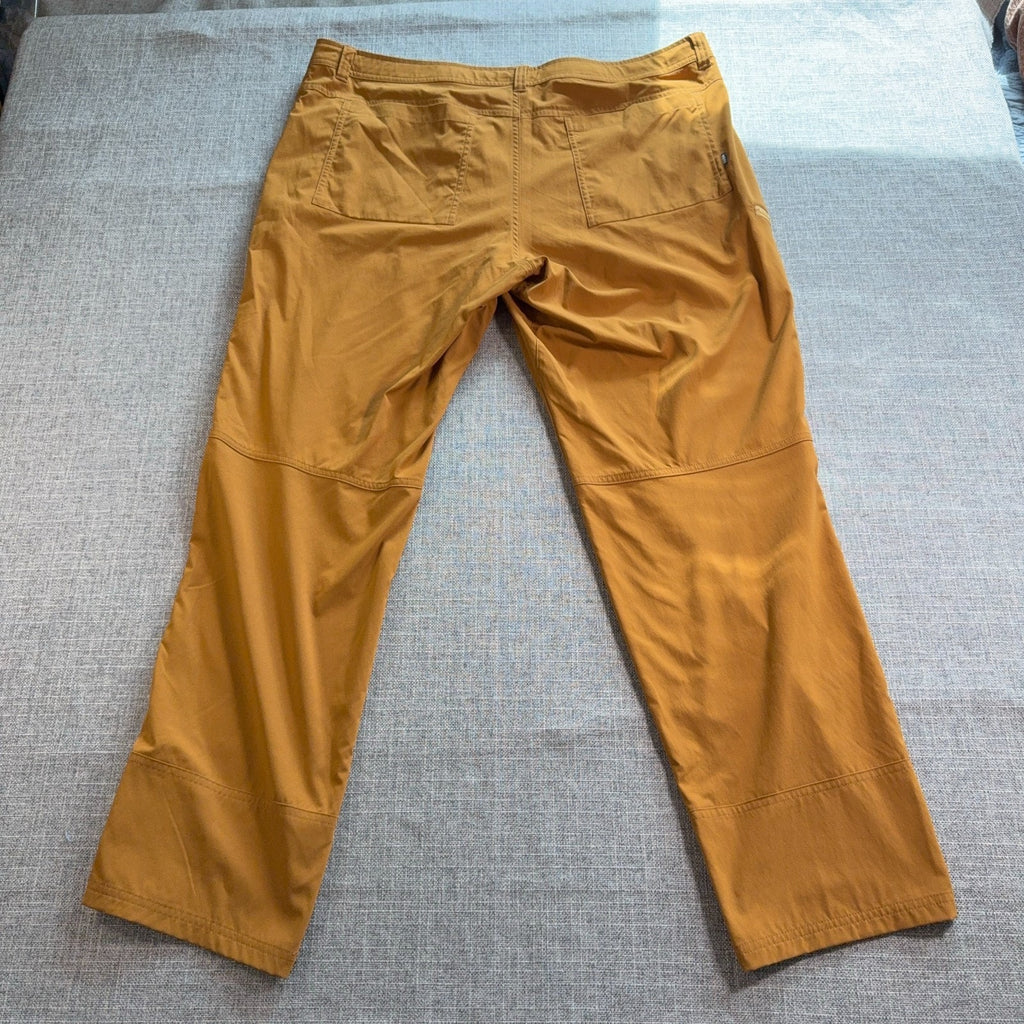 REI Co-op Trailmade Pants Mens 40x30 Brown Hiking Stretch Nylon UPF50