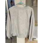 H&M Los Angeles Sweatshirt Women’s Medium Gray Cropped Crewneck Pullover Casual