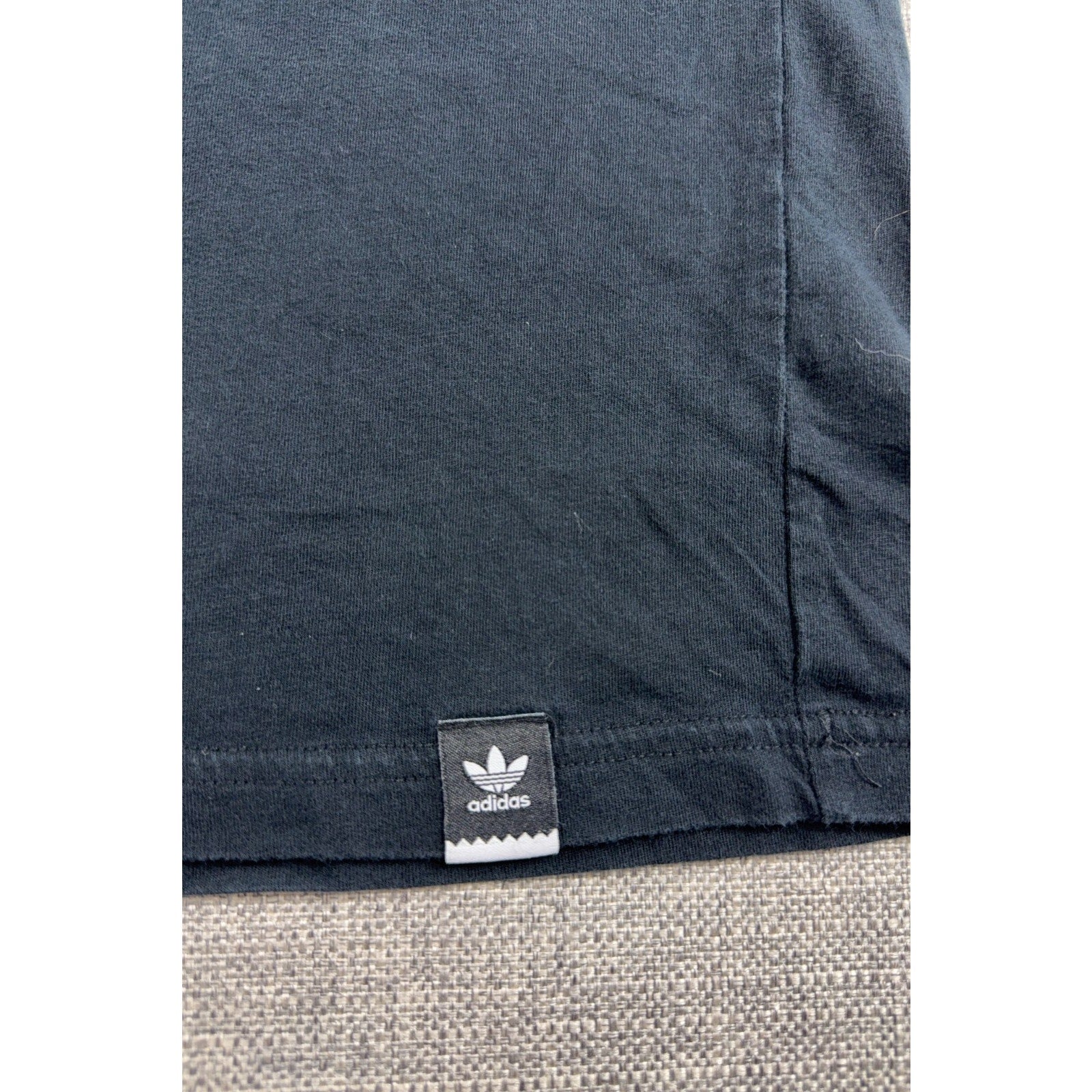 Adidas Skateboarding Sample T Shirt Men L Black Trefoil Brazil 3 Stripes Skate