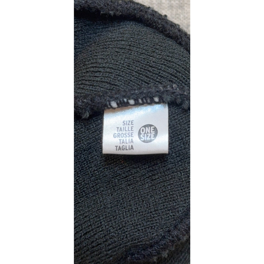 Liverpool FC Warrior Pom Beanie Hat 2012-15 LFC Soccer Black Red Gray OS