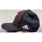 Adidas Maori All Blacks Snapback Hat New Zealand Rugby Black Red OSFM