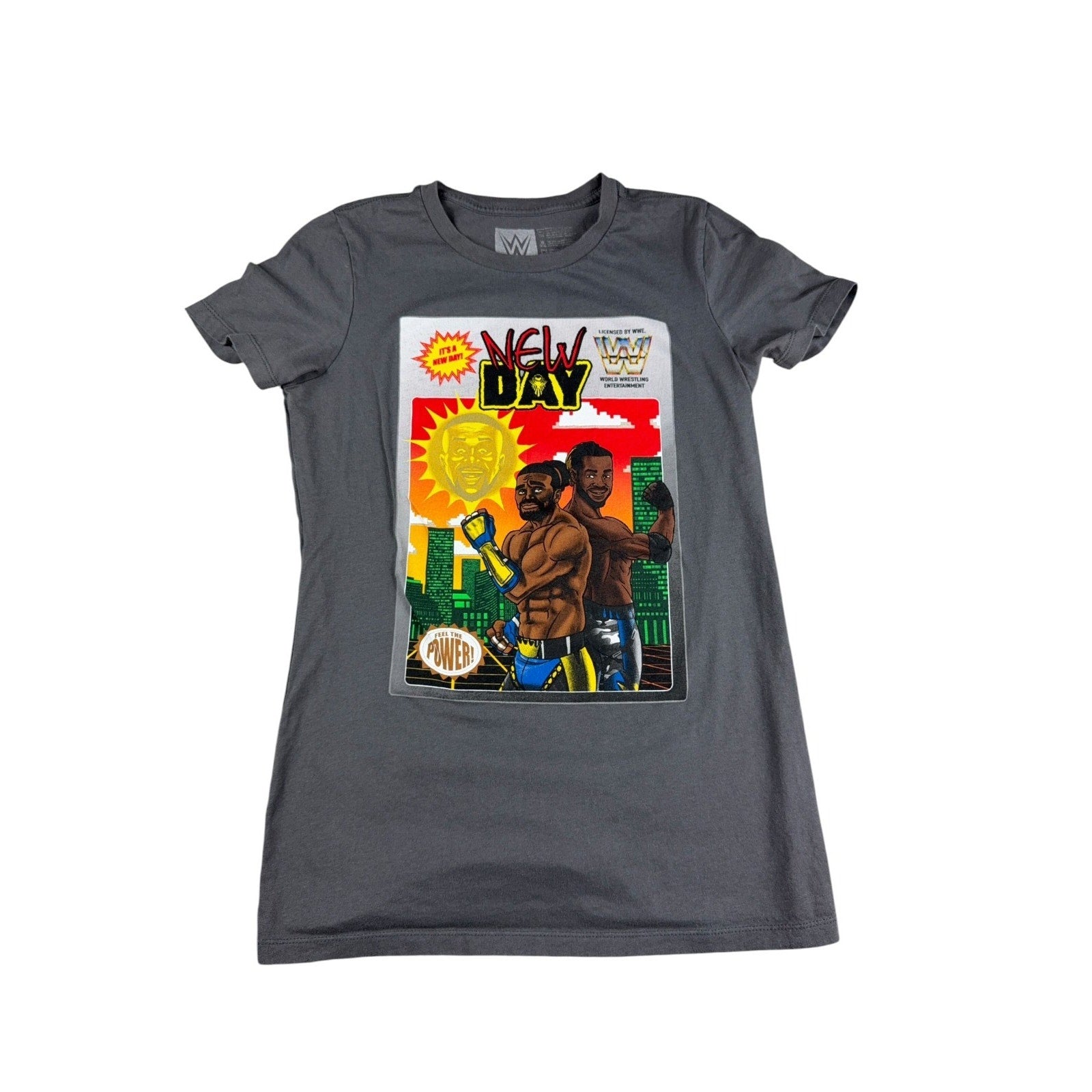 WWE The New Day T Shirt Womens XL Big E Kofi Kingston Xavier Woods Wrestling