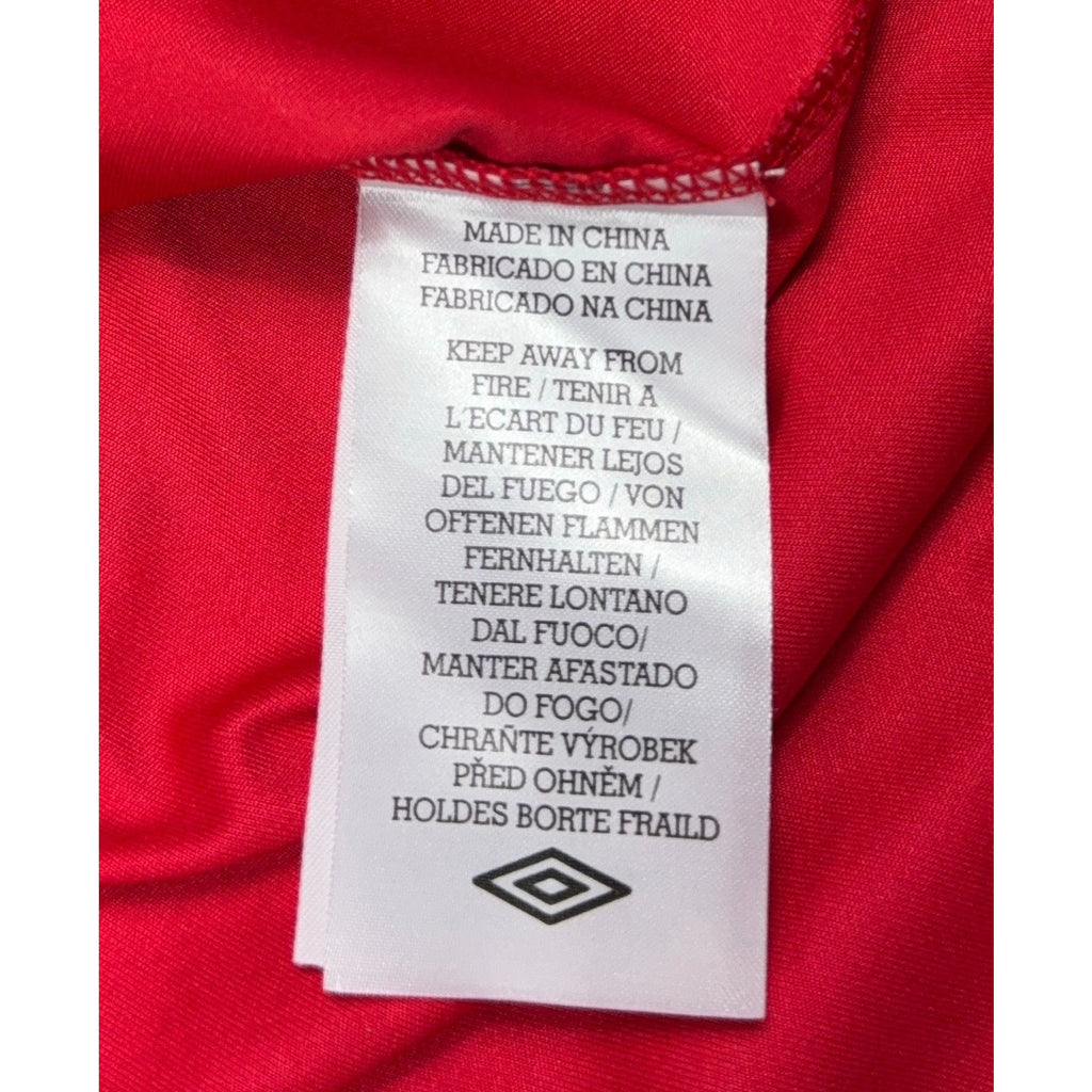 2018 Umbro Peru FPF World Cup Third Jersey Men's M Red Limited Edition