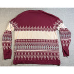 Mississippi State Bulldogs Christmas Sweater Tee Medium Lauren James Long Sleeve