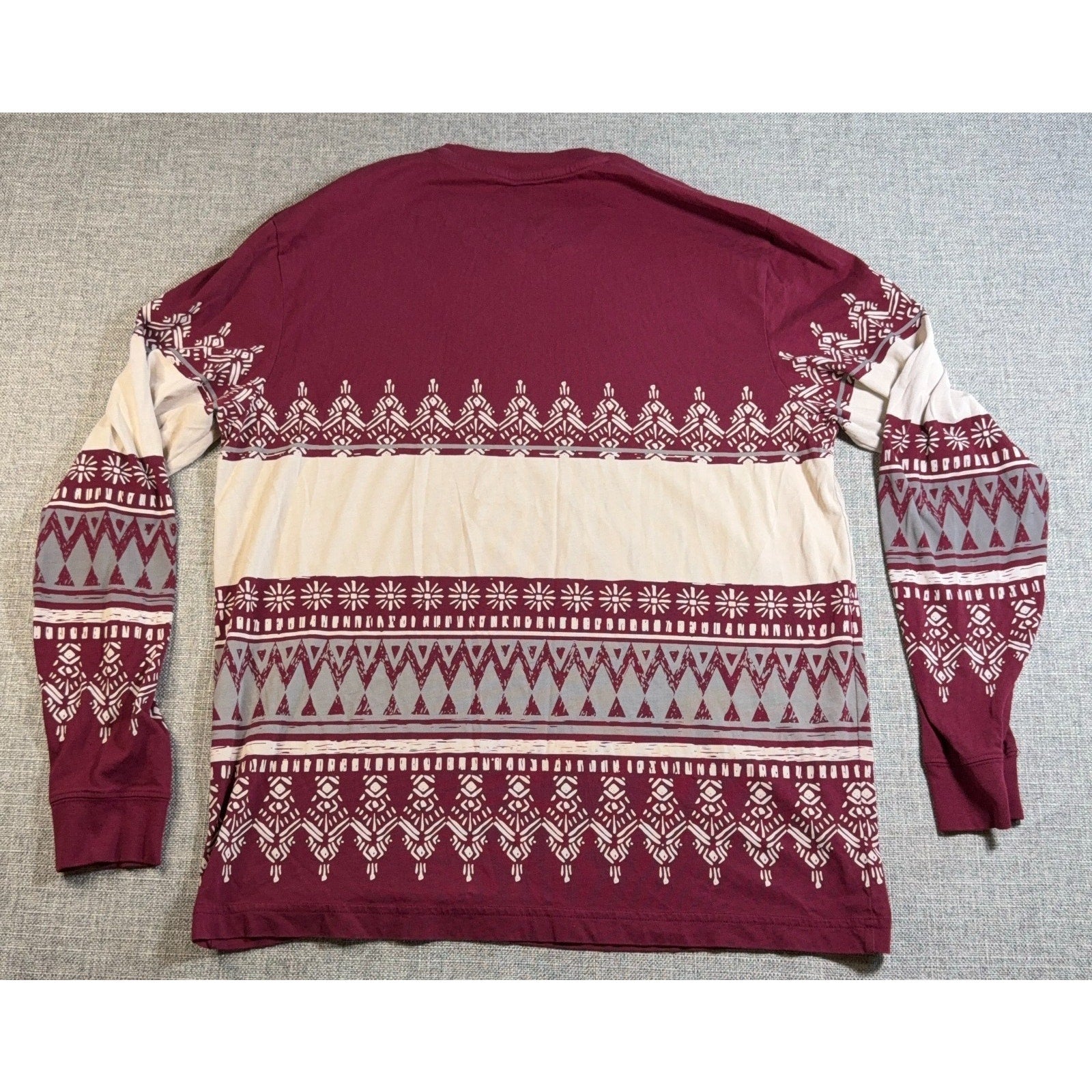 Mississippi State Bulldogs Christmas Sweater Tee Medium Lauren James Long Sleeve