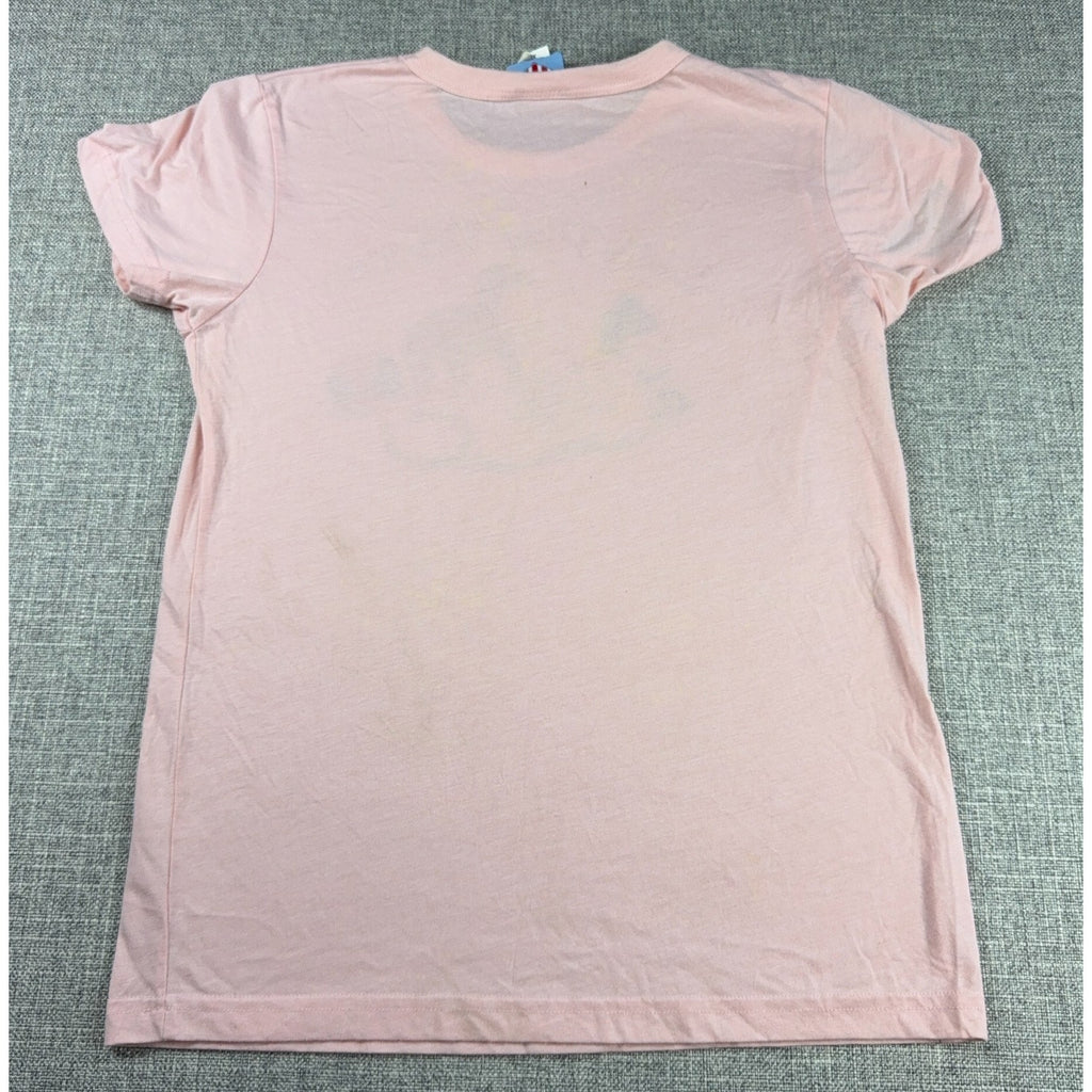 Junk Food Curious George Let’s Play Doctor T Shirt Womens XL Pink Made USA